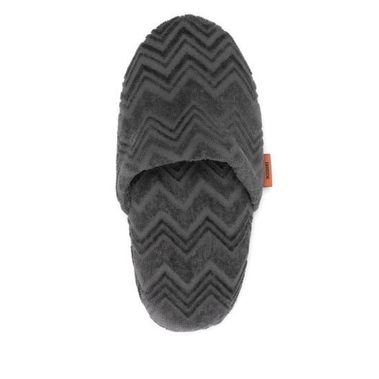 25FW 미쏘니 홈 뮬/슬리퍼 1E3OG00003 86 GREY - MISSONI HOME