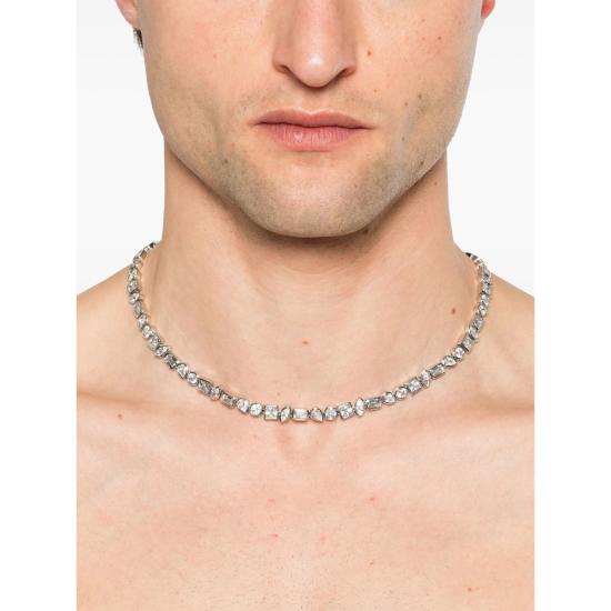 25FW 다카이 네크리스 DICO0076BBDIL SILVER WHITE - DARKAI