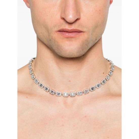 25FW 다카이 네크리스 DICO0077BBDIL SILVER WHITE - DARKAI