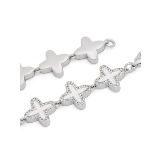 25FW 다카이 브레이슬릿 DIBR0047BBDIWH SILVER WHITE - DARKAI