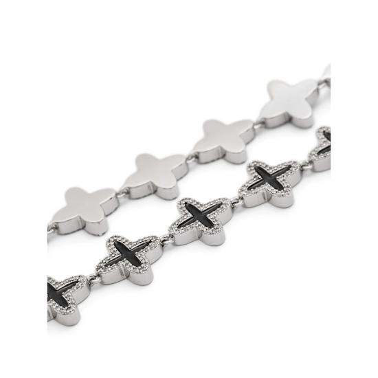 25FW 다카이 네크리스 DICO0062BBDINR SILVER BLACK - DARKAI