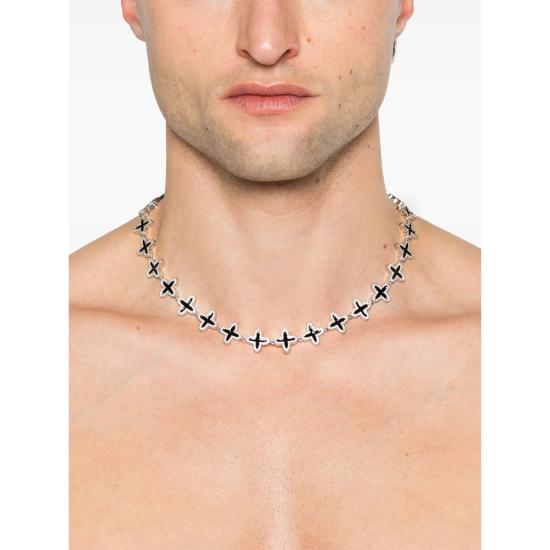 25FW 다카이 네크리스 DICO0062BBDINR SILVER BLACK - DARKAI