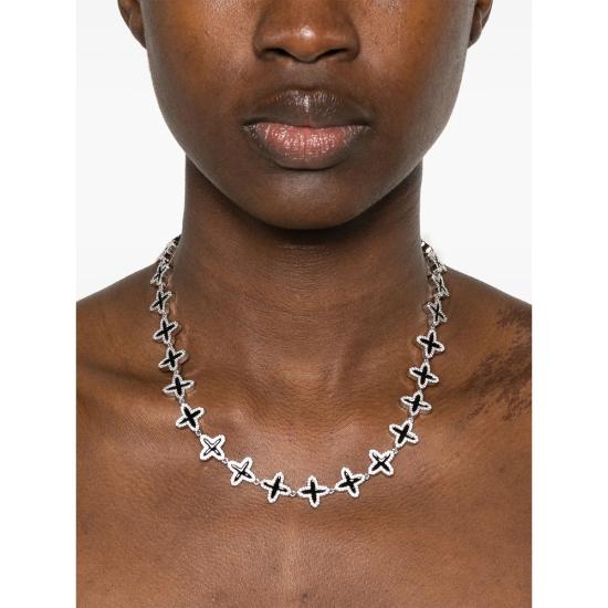 25FW 다카이 네크리스 DICO0062BBDINR SILVER BLACK - DARKAI