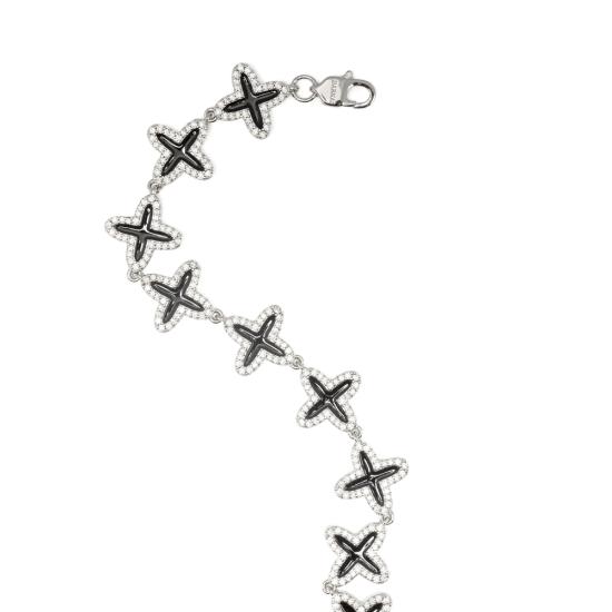 25FW 다카이 브레이슬릿 DIBR0047BBDINR SILVER BLACK - DARKAI