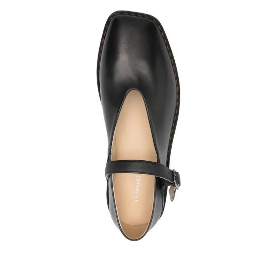 25FW 르메르 발레리나 슈즈 FO0015 LL0023 BK999 BLACK - LEMAIRE