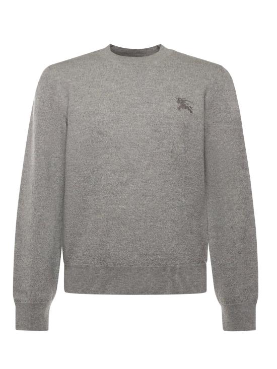 25FW 버버리 울 크루넥 스웨터 8116365 A1391 Mid grey