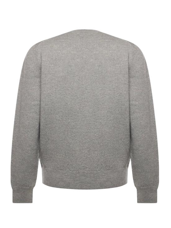 25FW 버버리 울 크루넥 스웨터 8116365 A1391 Mid grey - BURBERRY