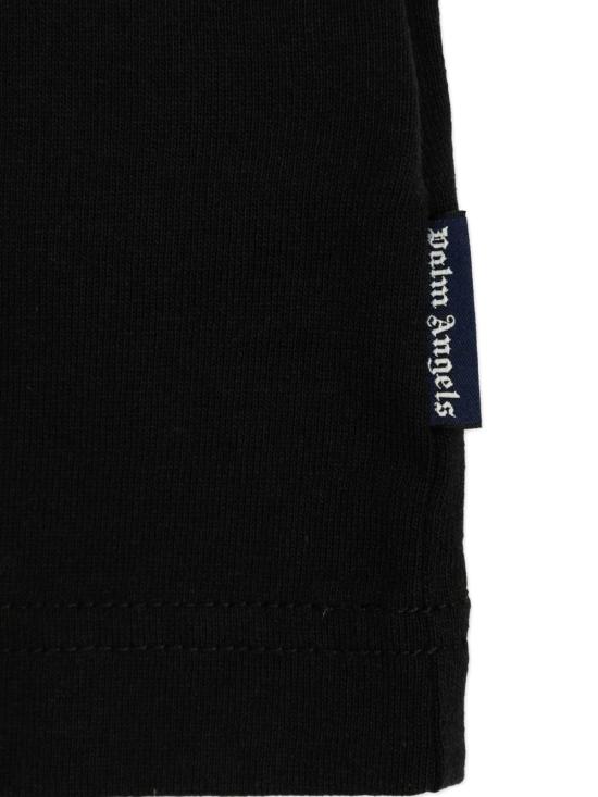 25FW [키즈] 팜앤젤스 티셔츠 PBAA003F25JER001 1016 Black oc - PALM ANGELS