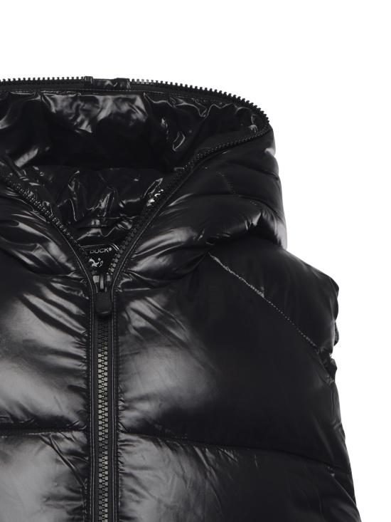 25FW 세이브더덕 베스트 D80296M LOVE2110000 Black - SAVE THE DUCK