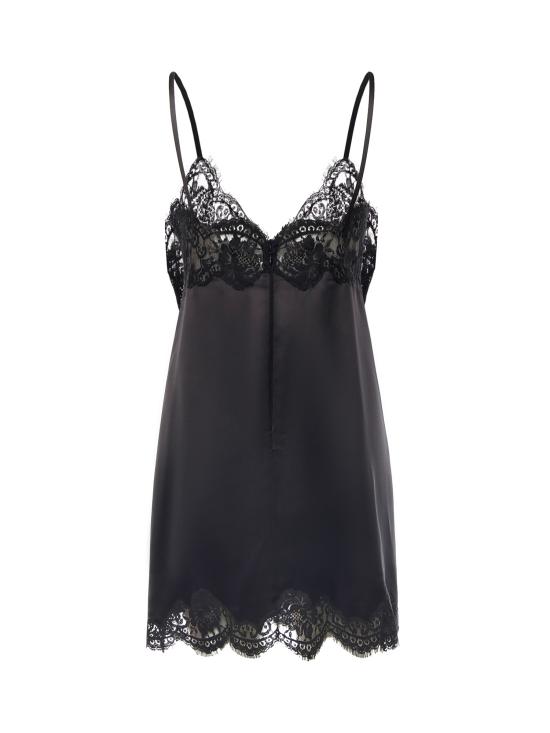 25FW 돌체앤가바나 미디 원피스 F60E7T FU1NUN0000 Black - DOLCE & GABBANA