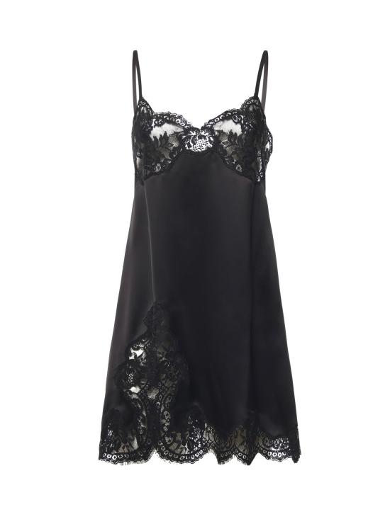 25FW 돌체앤가바나 미디 원피스 F60E7T FU1NUN0000 Black