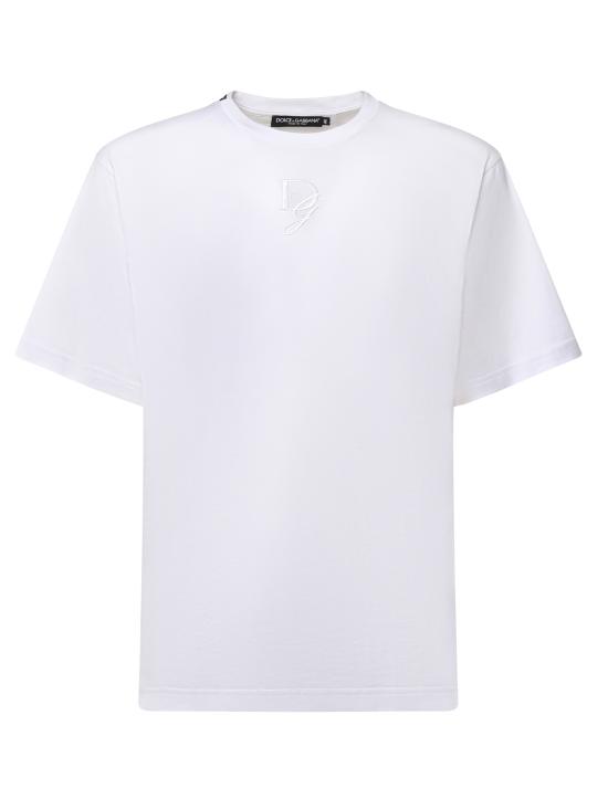 25FW 돌체앤가바나 반팔 티셔츠 G8PN9Z G7O4EW0800 White