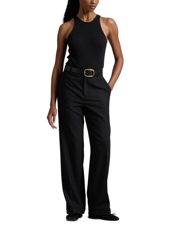 25FW 폴로 랄프로렌 스트레이트 팬츠 211941422 002 Black - POLO RALPH LAUREN