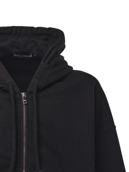 25FW 돌체앤가바나 긴팔 티셔츠 G9BVJT G7PLAN0000 Black - DOLCE & GABBANA