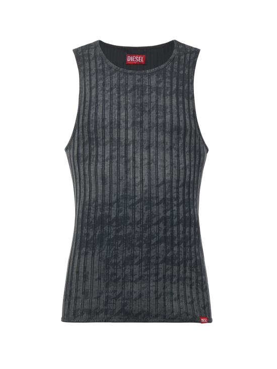 25FW 디젤 반팔 티셔츠 A21587 0QKBU02A Grey