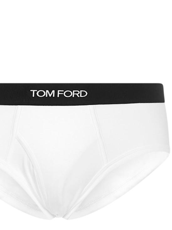 24FW 톰포드 팬티 T4LC11410 100 White - TOMFORD