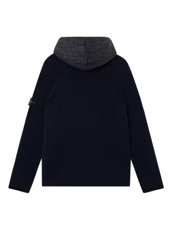 25FW 스톤 아일랜드 가디건 K2S155100032S00L8 V0026 Blue - STONE ISLAND