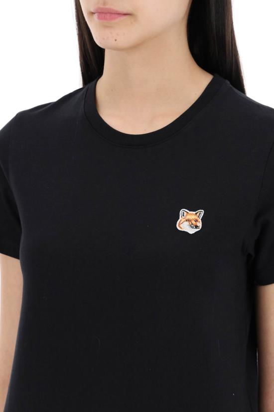 25SS 메종키츠네 반팔 티셔츠 LW00105KJ0008P199 BLACK - MAISON KITSUNE