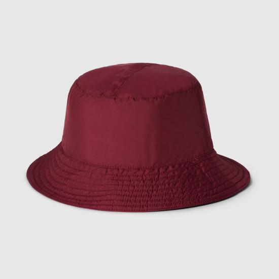 25FW 구찌 로고 모티브 버킷 모자 8357723HBB76273 Red - GUCCI