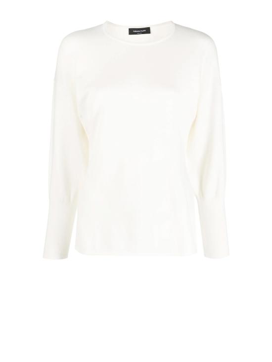 25FW 파비아나 필리피 저지 티셔츠 JED225F598 L6940145 BURRO