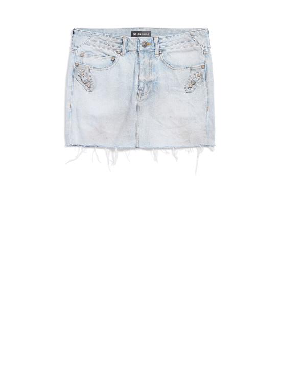 25FW 발렌시아가 미디 스커트 852324 TTW744200 Blue