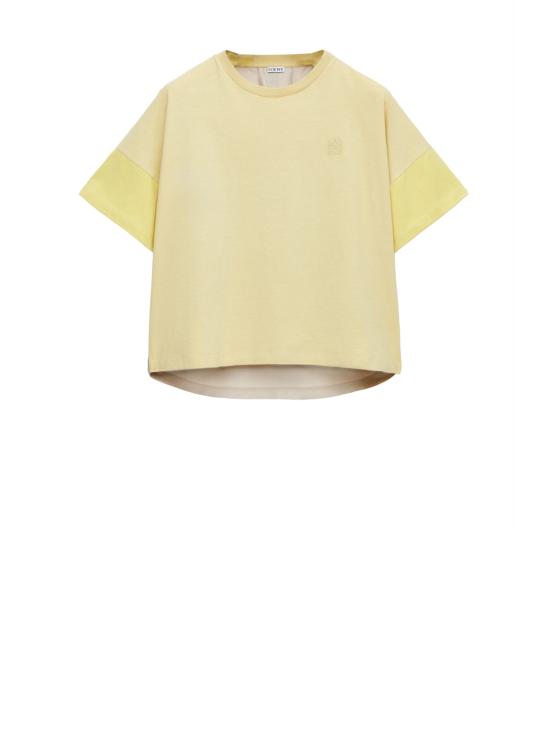 25FW 로에베 반팔 티셔츠 S540Y22X77 0144 PALE GREY CITRINE