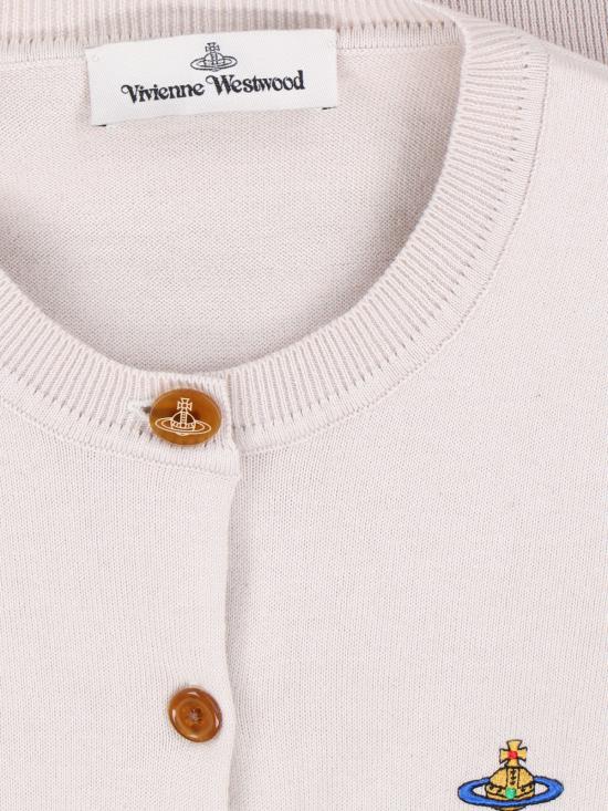 25FW 비비안웨스트우드 BEA 베아 니트 가디건 1803002P Y001VA402 DUSTY WHITE - VIVIENNE WESTWOOD
