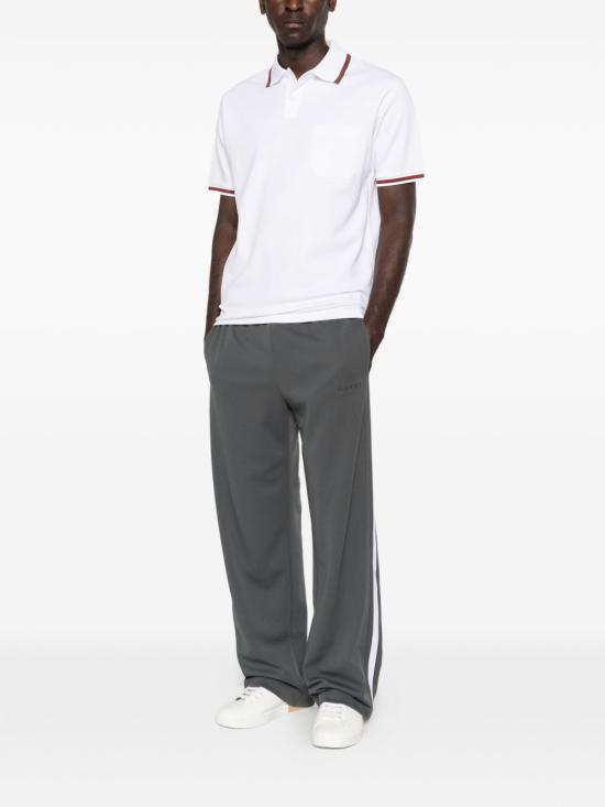 25FW 구찌 코튼 폴로 셔츠 795174 XJEOX9692 White - GUCCI