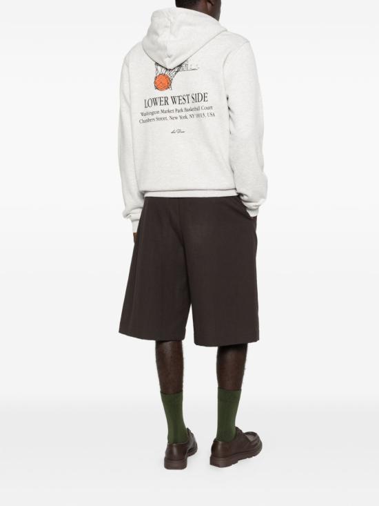 25FW 레듀 긴팔 티셔츠 1000400 230 Light grey - LES DEUX