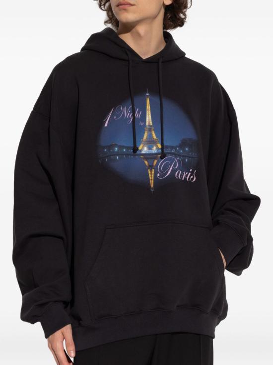 25FW 베트멍 긴팔 티셔츠 UH76HD410B WASHEDBLACK - VETEMENTS