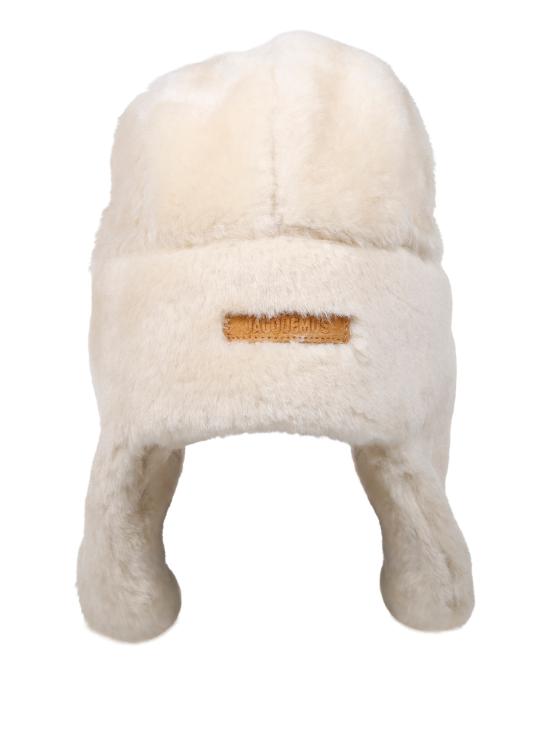25FW 자크뮈스 이어플랩 캡 25HACU00782AC16S02 110 OFF WHITE - JACQUEMUS