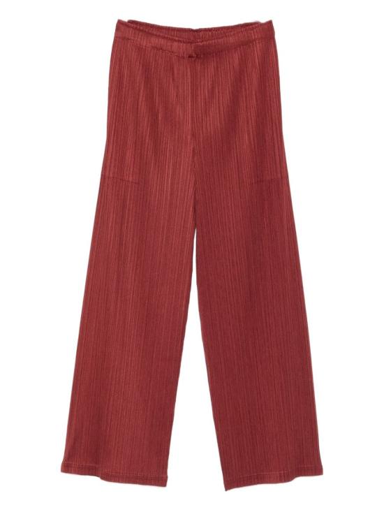 25FW 플리츠플리즈 스트레이트 팬츠 PP58JF145 Bordeaux