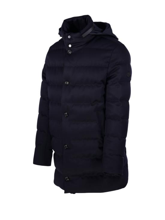 25FW 몽클레어 발롱피에르 후드 롱 다운 자켓 1C00015 54ANL 778 NAVY - MONCLER