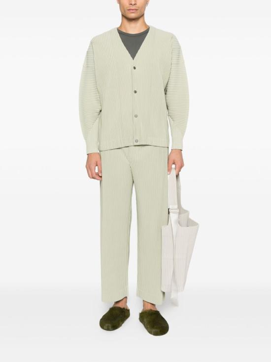 25FW 옴므 플리세 이세이 미야케 스트레이트 팬츠 HP58JF104 61 Verde chiaro - HOMME PLISSE' ISSEY MIYAKE