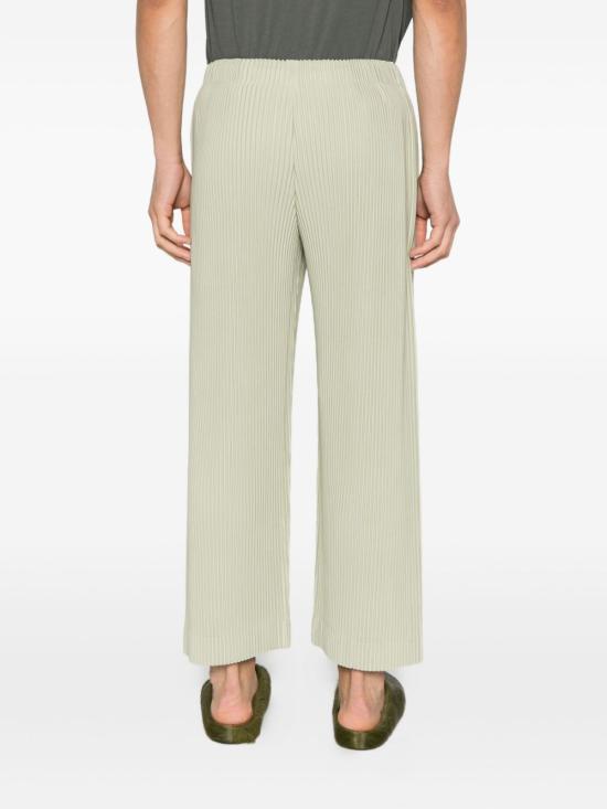 25FW 옴므 플리세 이세이 미야케 스트레이트 팬츠 HP58JF104 61 Verde chiaro - HOMME PLISSE' ISSEY MIYAKE