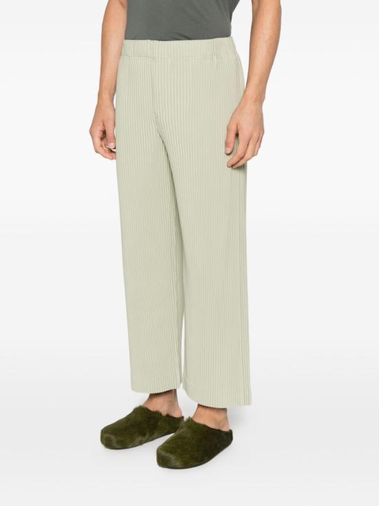 25FW 옴므 플리세 이세이 미야케 스트레이트 팬츠 HP58JF104 61 Verde chiaro - HOMME PLISSE' ISSEY MIYAKE