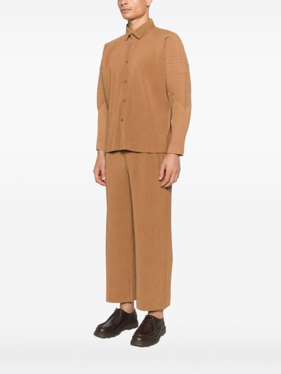 25FW 옴므 플리세 이세이 미야케 셔츠 HP58JJ102 45 Brown - HOMME PLISSE' ISSEY MIYAKE