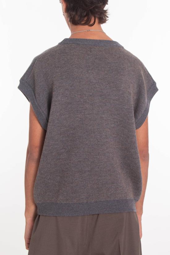 25FW 마리아노 반팔 티셔츠 MGFW25VE01881 3320 Brown - MAGLIANO