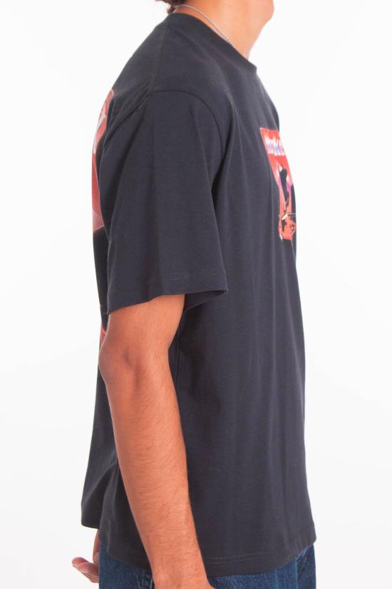 25FW 마켓 반팔 티셔츠 F5MKMATH023 950 Black - MARKET