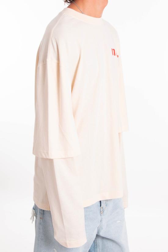 25FW 마켓 반팔 티셔츠 F5MKMATH016 012 White - MARKET