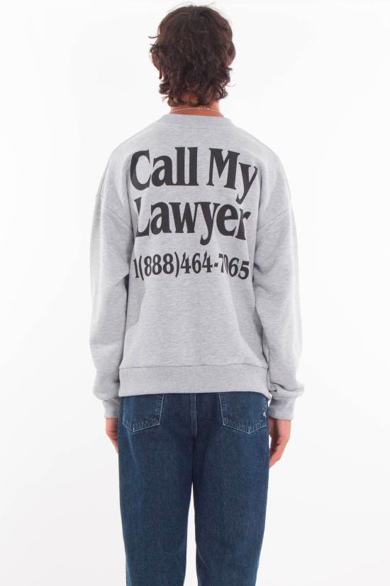 25FW 마켓 긴팔 티셔츠 F5MKMASW057 955 Grey - MARKET