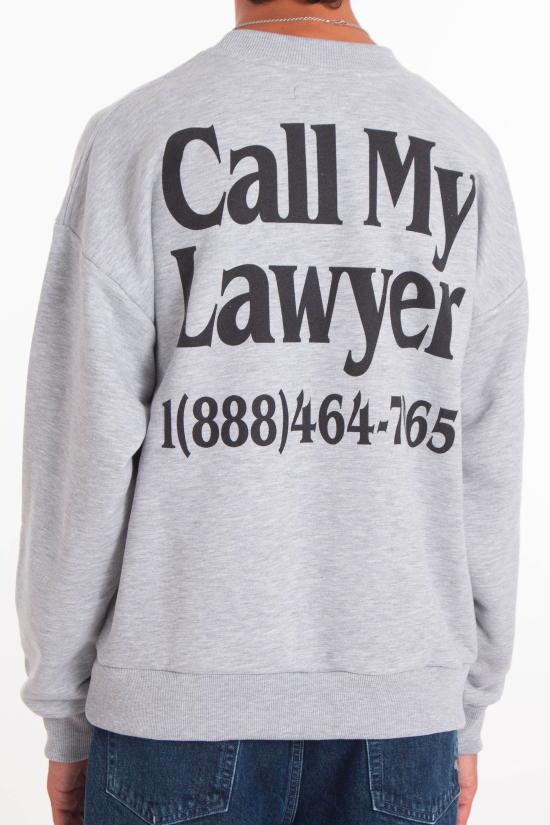 25FW 마켓 긴팔 티셔츠 F5MKMASW057 955 Grey - MARKET