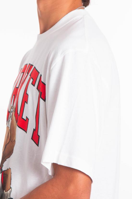 25FW 마켓 반팔 티셔츠 F5MKMATH027 001 White - MARKET