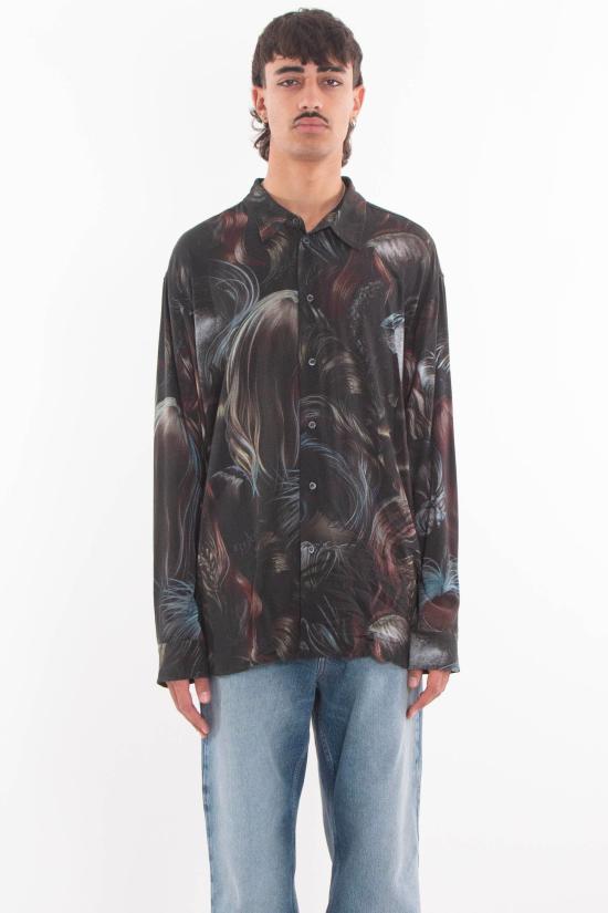 25FW 마리아노 긴팔 셔츠 MGFW25SR01290 3251 Brown