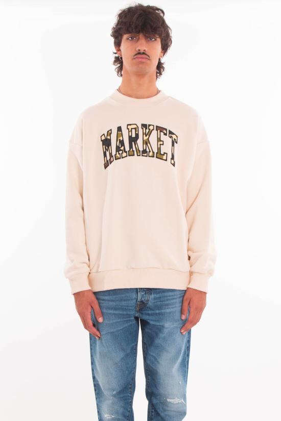 25FW 마켓 긴팔 티셔츠 F5MKMASW036 012 White