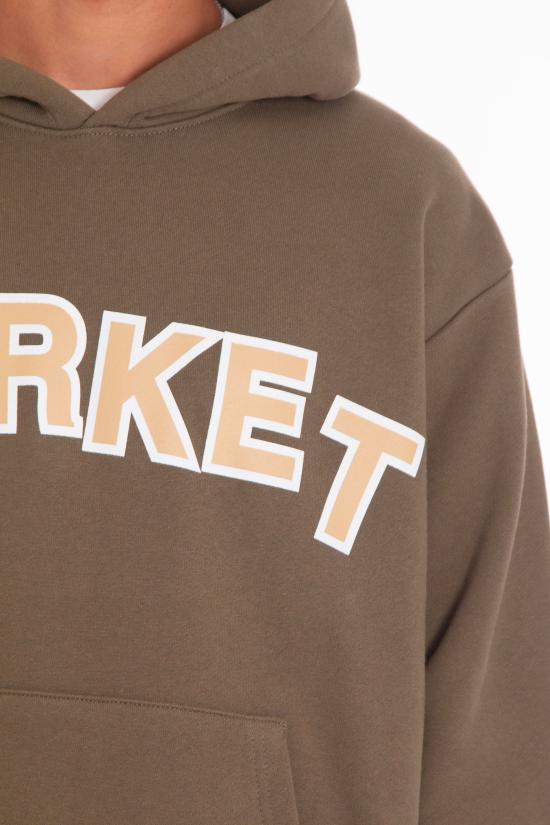 25FW 마켓 긴팔 티셔츠 F5MKMAHS018 949 Green - MARKET