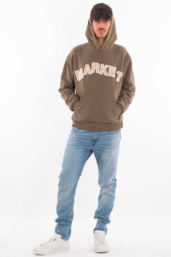 25FW 마켓 긴팔 티셔츠 F5MKMAHS018 949 Green - MARKET