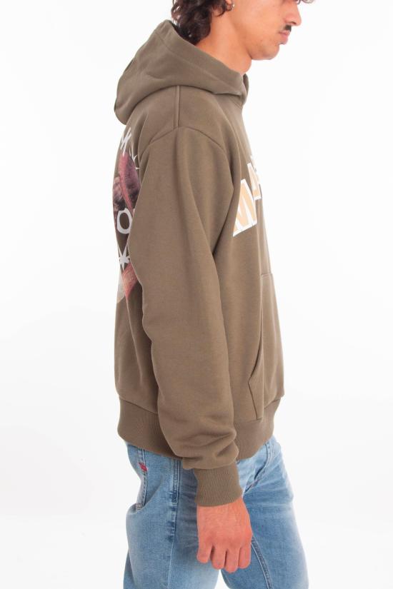 25FW 마켓 긴팔 티셔츠 F5MKMAHS018 949 Green - MARKET