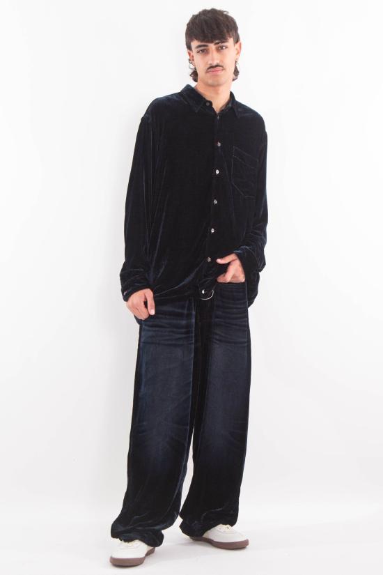 25FW 마리아노 스트레이트 팬츠 MGFW25PA02875 3255 Blue - MAGLIANO