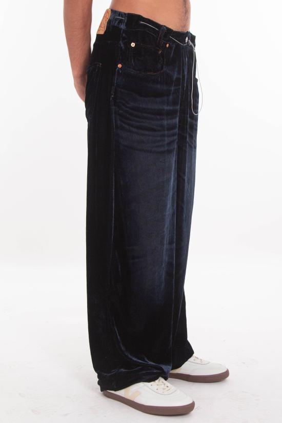 25FW 마리아노 스트레이트 팬츠 MGFW25PA02875 3255 Blue - MAGLIANO